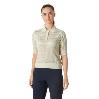 3. Helly Hansen Damen-Poloshirt W Salt Knit 34400 034