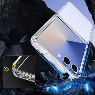 3. Tech-Protect FlexAir Hybrid Case für Samsung Galaxy Z Flip 7 - Transparent