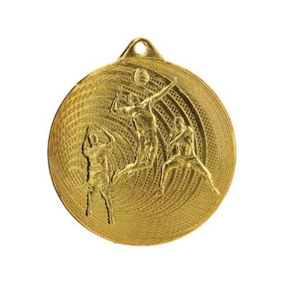 10. Goldmedaille Volleyball Stahlmedaille MMC3073/G