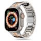 Tech-Protect Stainless Line Armband für Apple Watch 4 / 5 / 6 / 7 / 8 / 9 / SE / Ultra 1 / 2 (42/44/45/49 mm) – Titanorange