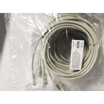 2. Equip Cat6A Patchkabel 5 Stück S/FTP 2xRJ45 5,00 m Platingrau