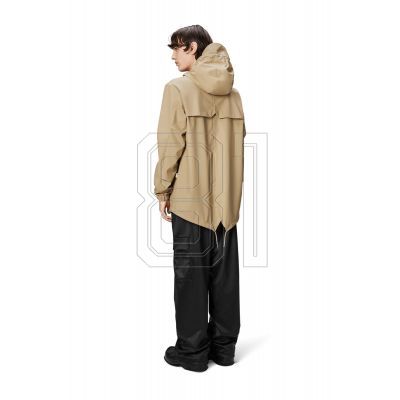 5. Rains Unisex Fishtail Jacke W3 18010 24 SAND