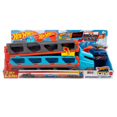 Hot Wheels City Racing Transporter 2in1 GVG37