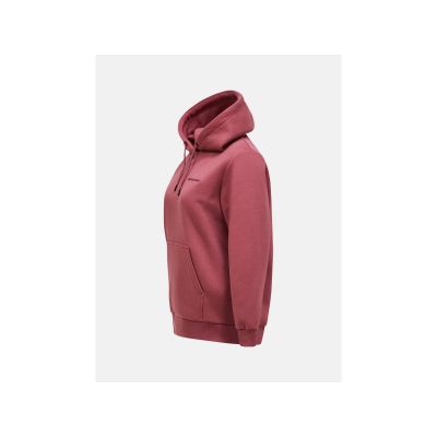 3. Damen-Kapuzenpullover PEAK PERFORMANCE W Original Small Logo Rot