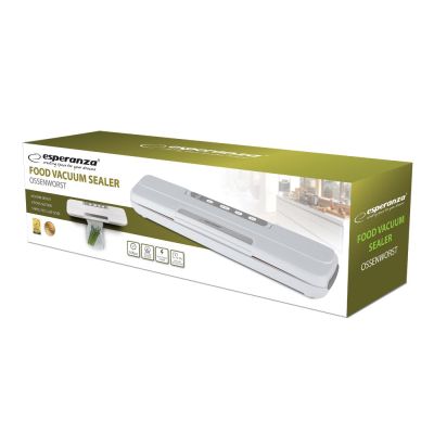 9. ESPERANZA Vakuumiergerät für Lebensmittel, OSSENWORST Weiß, 110 W, EKV002