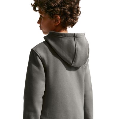 4. Nike Sportswear Club Fleece Kinder-Sweatshirt Grau FD3000 289