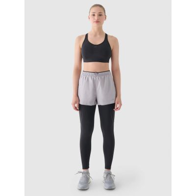 2. Schnelltrocknende Laufshorts für Damen 4F 4FWAW24TFSHF0758-25S