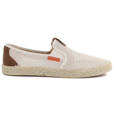 2. Herren-Espadrilles zum Hineinschlüpfen, beige, Bugatti TT15305