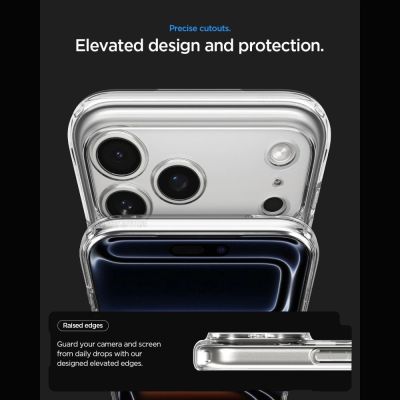 10. Spigen Ultra Hybrid MagSafe Zero One Hülle für iPhone 18 Pro / 17 Pro – Titan