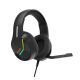 4. Marvo H8618 Kabelgebundenes Gaming-Headset mit Kopfbügel, USB Typ-A, Schwarz