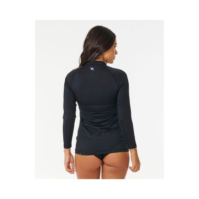 3. Lycra RIP CURL Classic Surf Ls UPF Rashguard schwarz