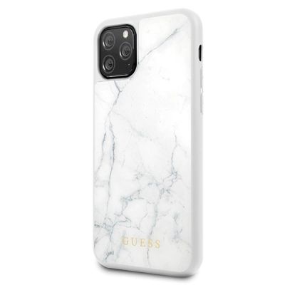 2. Guess Marble Case für iPhone 11 Pro - Weiß
