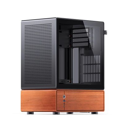 13. Jonsbo T7 PC-Gehäuse, Midi-Tower, mATX, gehärtetes Glas