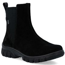 Wasserdichte, komfortable Damen-Lederboots in Schwarz – Rieker 7269-00