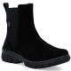 Wasserdichte, komfortable Damen-Lederboots in Schwarz – Rieker 7269-00