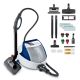 Polti Dampfreiniger PTEU0313 Vaporetto Pro 100 Eco Power, Leistung 1900 W, Dampfdruck 5,5 bar, Wassertankkapazität 2 l, Weiß/Blau