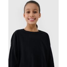 Langarmshirt Oversize glatt Mädchen 4F 4FJWSS25TLONF377-20S