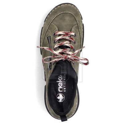 21. Bequeme Rieker W RKR610 grüne Schuhe