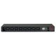 3. Rack-PDU, gemessen, 1U, 16 A, 208/230 V, (8) C13