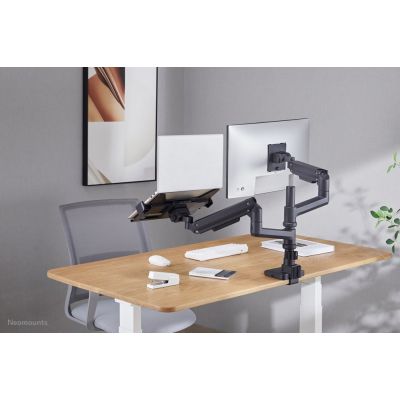 9. Neomounts ADS20-425BL1 Laptopständer mit Schwenkablage für Notebooks, Schwarz, 43,9 cm (17,3 Zoll)