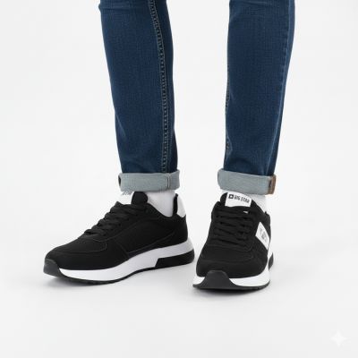 5. Schwarze Herren-Sneaker Big Star TT174352