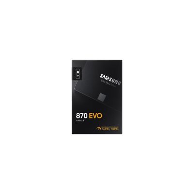 6. Samsung 870 EVO MZ-77E2T0B 2 TB SATA SSD