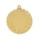 2. Goldmedaille mit Platz für ein 25-mm-Emblem – Stahlmedaille