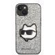 3. Karl Lagerfeld KLHCP14MG2CPS iPhone 14 Plus 6,7" Silber/Silber Hardcase Glitter Choupette Patch