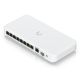 12. Switch Ubiquiti UniFi 9p PoE (PoE++: 8;) Managed Multigigabit/10G (USW-Flex-2.5G-8-PoE-EU)