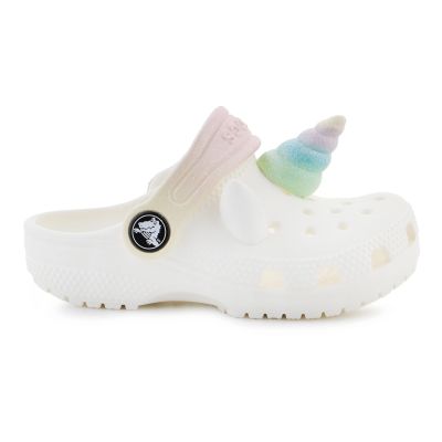 6. Crocs Classic IAM Rainbow Unicornctg Jr 209701-0WV Flip-Flops