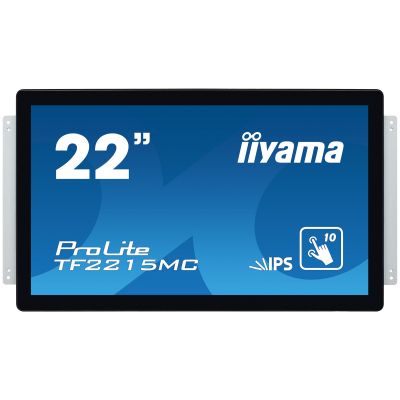 3. iiyama ProLite TF2215MC-B2 Monitor, 54,6 cm (21,5 Zoll), projiziert-kapazitiv, 10 TP, Full HD, schwarz