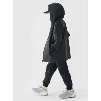 3. Kinder-Übergangsregenmantel mit Gummibeschichtung 4F Junior 4FJWSS24TJACU217-20S