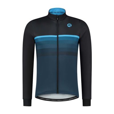 Rogelli HERO II Winterjacke schwarz und blau Größe