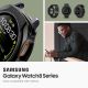 8. Spigen Liquid Air Case für Samsung Galaxy Watch 8 40 mm – Mattschwarz