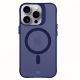 17. 3mk Smoke MagCase für iPhone 16 Pro - Blau-Transparent