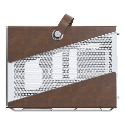 6. Montech Heritage Pro Midi-Tower-Case – Weiß