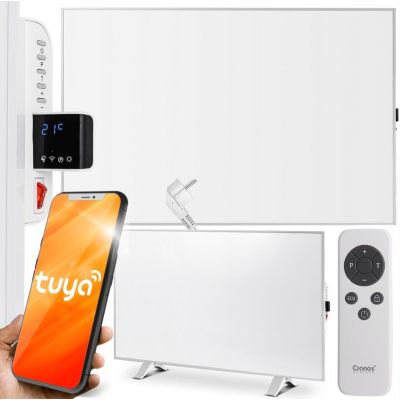 9. Cronos Synthelith Pro CRP-500TWP 500W Graues Heizpaneel mit WLAN und Fernbedienung