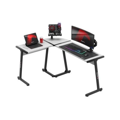 34. Huzaro Hero 6.0 Weißer Gaming-Schreibtisch