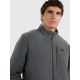 3. Herren-Fleecejacke Regular Fit mit Stehkragen 4F 4FRMM00TFLEM435-23M
