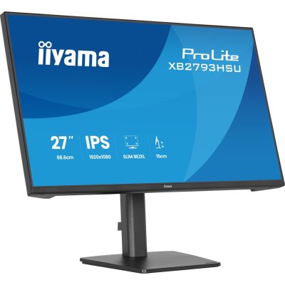 6. iiyama ProLite XB2793HSU-B1 Computermonitor 68,6 cm (27") 1920 x 1080 px Full HD LED Schwarz