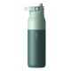 LARQ Bottle PureVis 2 - intelligente, selbstreinigende Filterflasche, UV-C-Licht 1L (Eukalyptusgrün)