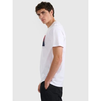 2. Herren-T-Shirt mit Aufdruck, regulär, Größe 4F 4FRAW25TTSHM3256-10S