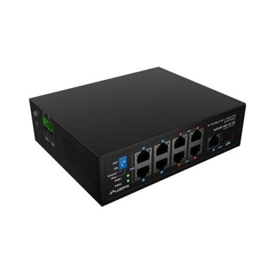 24. LANBERG ILFE-8P-1GE-1S-120 LIGHT INDUSTRIAL POE 4XBT 4XAT SFP+ETH DIN FAST ETHERNET