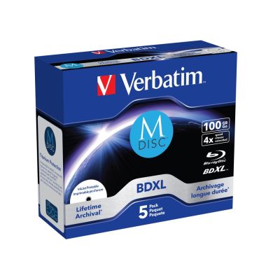2. BD-R Verbatim 100GB 4x Jewelcase