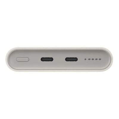 5. Powerbank Samsung EB-U2510XUEGEU induktiv 10000 mAh 2x USB-C 25W SFC - Beige