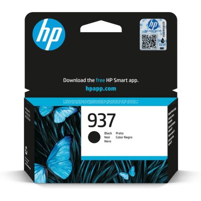 4. Original HP Tintenpatrone Schwarz 937
