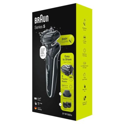 3. Braun Series 5 51-W1500s Folienrasierer/Trimmer Schwarz
