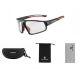 2. Rockbros photochrome Brille, schwarz und rot