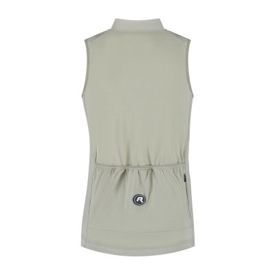 2. Rogelli Damen-Radtrikot ärmellos ESSENTIAL taupe XS