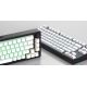 19. HATOR Skyfall 65 MAG ULTRA 8K Gaming-Tastatur USB QWERTY US Englisch Schwarz, Weiß